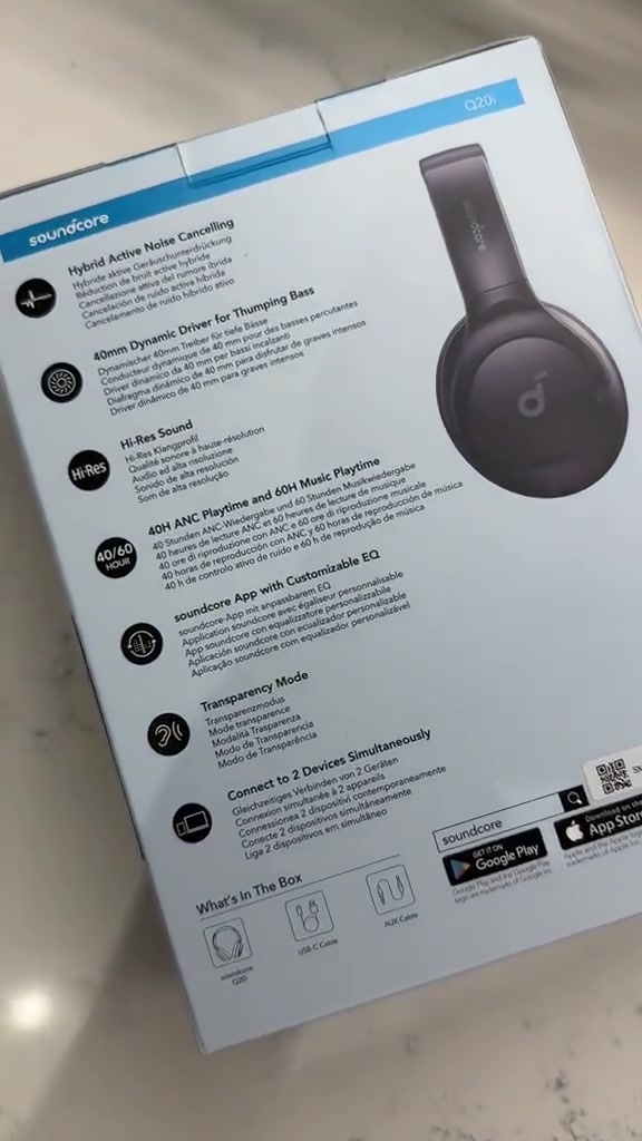 🎧 Soundcore Q20i – تجربة صوت تفرق

🔇 عزل ضوضاء ذكي (Hybrid ANC)
🎶 Bass قوي وواضح – Pure Bass
🔊 صوت عالي الدقة Hi-Res Audio
🔋 بطارية توصل لحد 40 ساعة تشغيل
📱 يدعم تطبيق Soundcore للتحكم بالصوت
😌 تصميم مريح – مثالي للسفر والاستخدام اليومي

✨ اختيارك المثالي للراحة والصوت النقي بدون إزعاج


**إذا كنت صاحب هذا الإعلان وتريد حذفه لأي سبب، رجاءا أرسل رسالة إلى الدعم الفني**