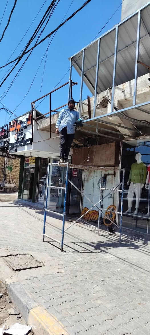 سلام عليكم ورحمة الله وبركاته
حداد متنقل نشتغل كافة أنواع الحداده و نشتغل قواطع الجبس الاتصال ***********واتساب تحياتي لجميع
