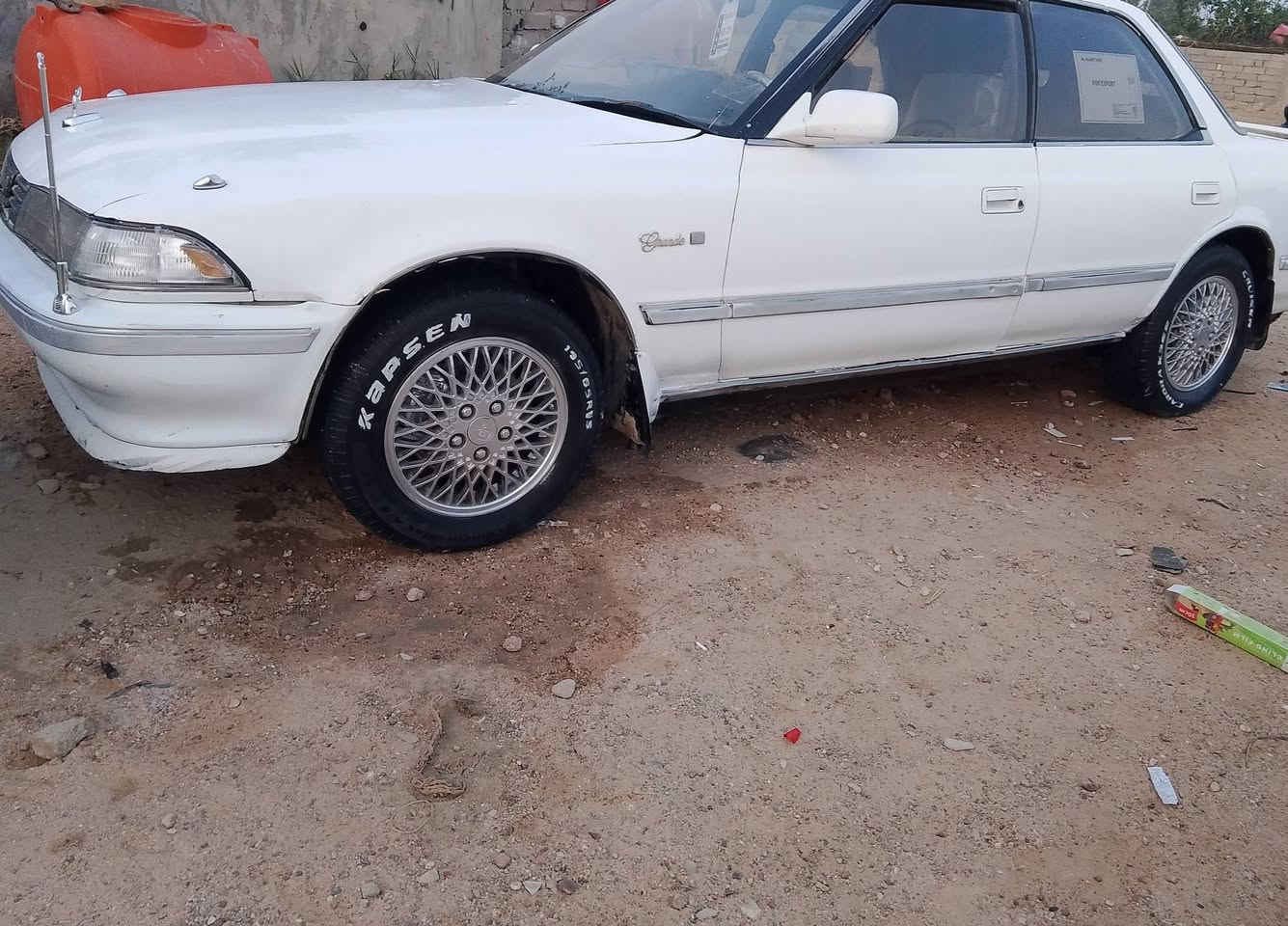 سلام عليكم للبيع فقط مارك كصيف مكفوله كص ونقل وظربه وفتح) رقم بصره سياره بسمنه سنويه مجدد لل 29) مكينه وكير ونجي مكفولات حداديه توني نافضه تخم تاير جديد) كهربائيات كله شغاله سياره جاهزه) مكان بصره قضاء المدينه) سعر 40 وبيه مجال للشراي)  الرقم ***********
