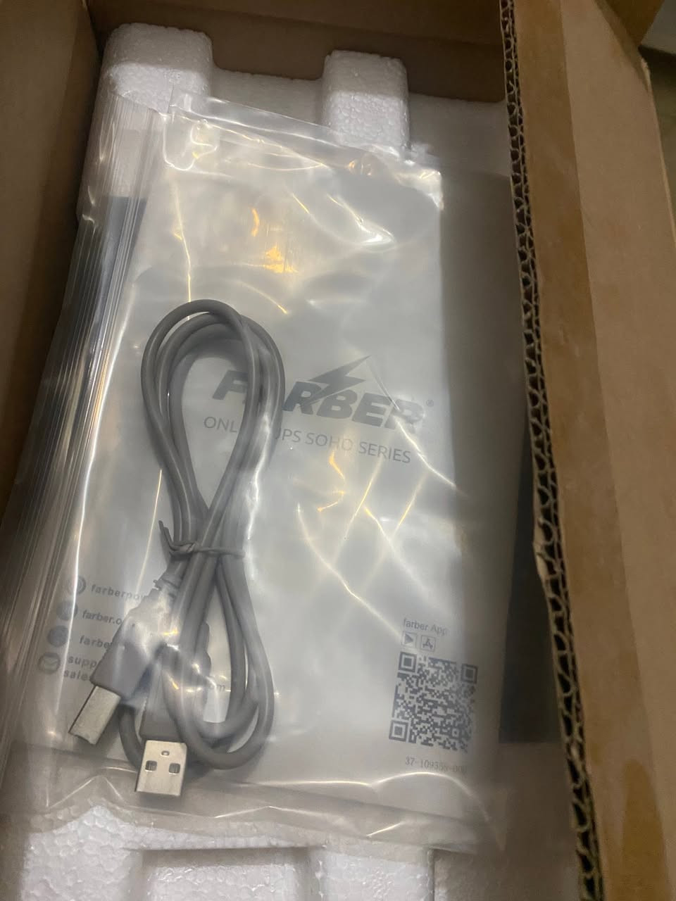 السلام عليكم
يو بي إس للبيع 
فاربر اصلي ابو الضمان 
1kv online 
بعده جديد بطاريات جديدة وما مبدله 
سعر 250 وبي مجال الكارتونه وياه


**إذا كنت صاحب هذا الإعلان وتريد حذفه لأي سبب، رجاءا أرسل رسالة إلى الدعم الفني**
