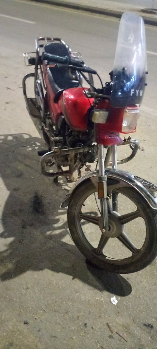 سلام عليكم دراجه فيوم 12 محرك ستوته نضيفه سعر 400بيه مجال مكان نعمانيه ***********
