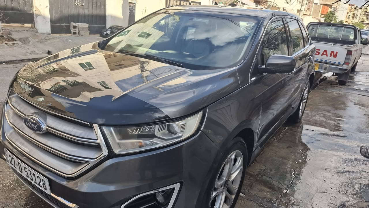 فورد ايدج تيتانيوم موديل 2017قبات مواصفات بي صبوغ بي ارباك كشن هيترو جلد و كشن كاره  شاشه و كاميرا و صندوق شفت و تعديل سرعه نرخي 130$مجال ***********
***********
