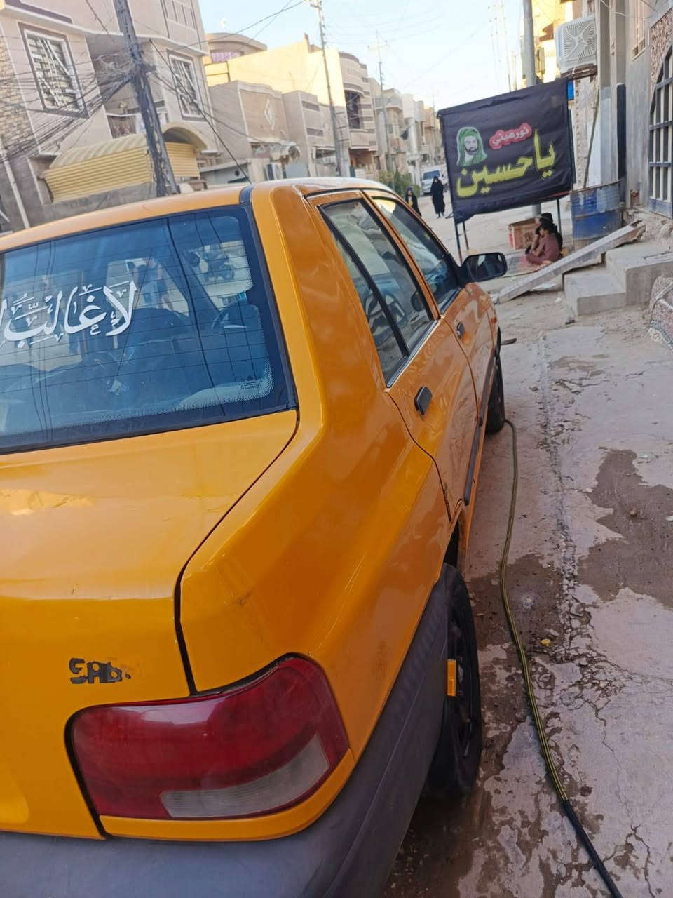 السلام عليكم سايبا موديل 2018بيها جاملغ خلفي كير مكينه تبريد حداديه كلها جديده براكيت جهه العبري بي تعمير قليل والباقي كله جديد مغلفه كشناتها نايلون حراري بيها زوج تايرات جدد كهربائيات كلها شغاله ولا جطل بيها مكاني كربلاء ورقممها كربلاء الدولي تحويل ثاني يوم هزه جديده 
السعر 40
***********
