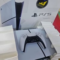 بلايستيشن 5 سلم • جديد بالكارتون • جوستيك اصلي