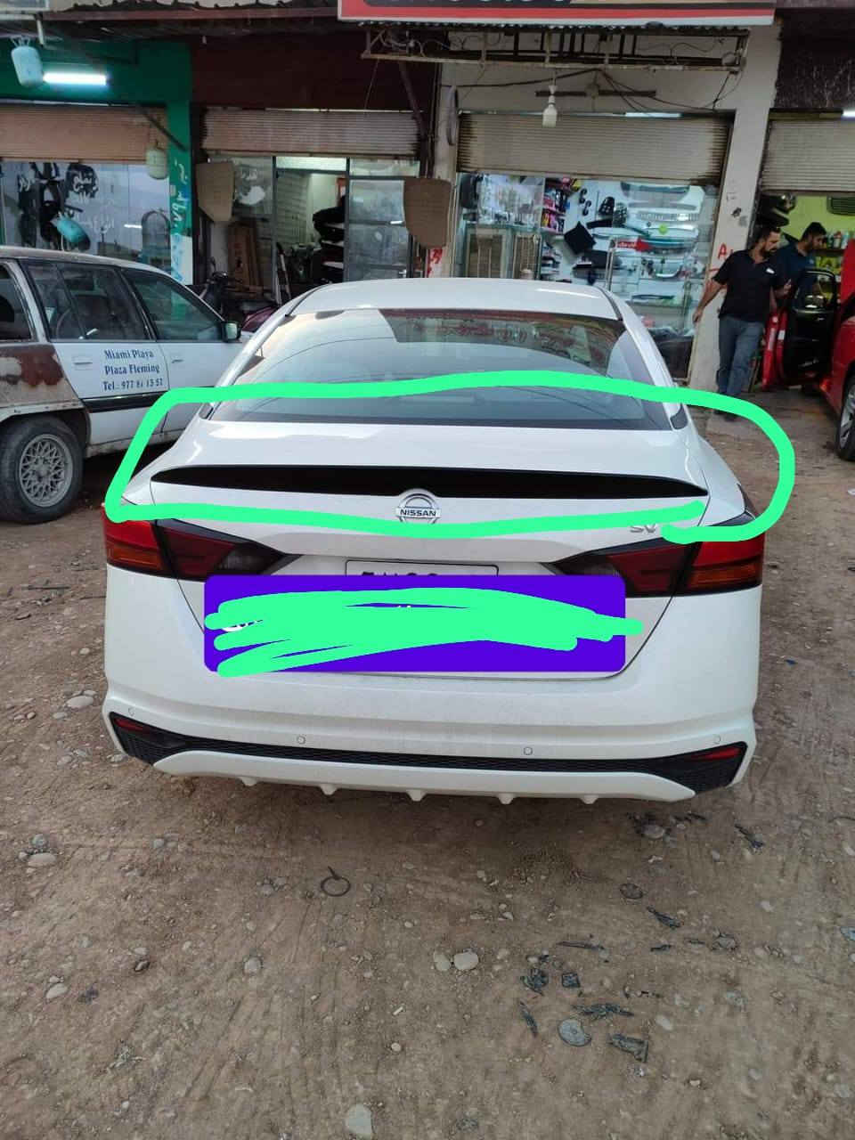 السلام عليكم ورحمة الله وبركاته عندك كماليات نيسان التما ١٩الى ٢٥
شفه جام خلفي
سبايدر صندوك
مطريات
سكوب مثلت
قبغ بانزين
يدات باب
طوس باب
شفتات سرعه
لحيه
مري باتمان


**إذا كنت صاحب هذا الإعلان وتريد حذفه لأي سبب، رجاءا أرسل رسالة إلى الدعم الفني**