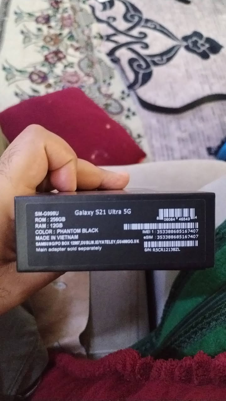 اس 21 الترا امريكي256 ورام 12 
 سنابدراغون 888 
شاشه 120 هرتز
 مع كارتونة الاصلية،جهاز نضيف فقط الدكمة الجانبية تعبانه تعلك وديته نضفوها بس ماصارات لازم تبديل والبطارية شحنها تعبان
300 الف
بغداد الغدير


**إذا كنت صاحب هذا الإعلان وتريد حذفه لأي سبب، رجاءا أرسل رسالة إلى الدعم الفني**