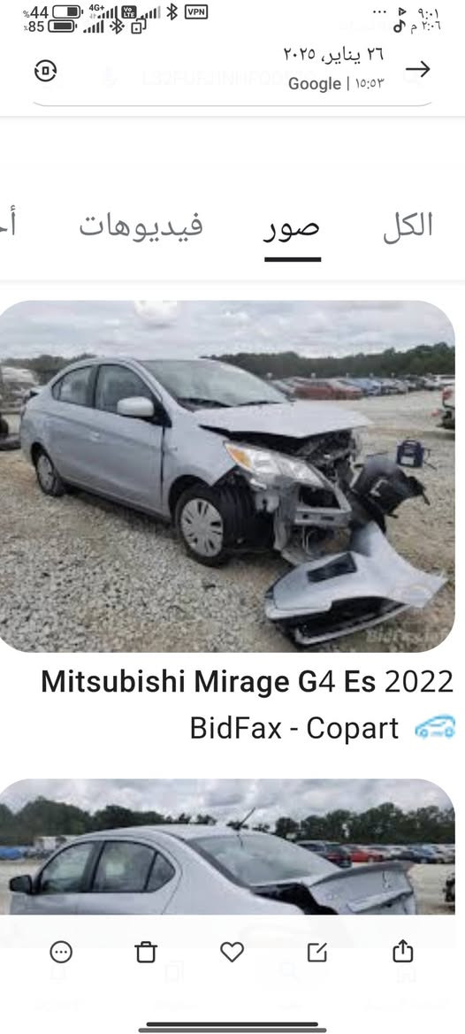 مسيوبيشي ميراج
سنة الصنع :2022
عداد المسافة:km29
وارد امريكي:  صور الحادث بلمنشور 
رقم : بابل باسمي الدولي سنوية ل 29
السعر 110 وبيه مجال 

تحكم ستيرن شاشة جبيره كامره حساس
بدون نقص السياره جديده حيل
كربلاء. -طويريج
***********
