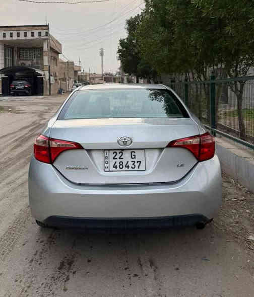 السلام عليكم 
كورلا 2017 امريكي LE 
رقم اربيل الجديد بأسمي تحويل ثاني
حادثها جاملغ امامي ايمن + جاملغ خلفي ايمن وصار مباوك صبغ البابين صفحة اليمين سياره جديده
ماشيه 75 الف 
كير مكينه تبريد صدر كله مكفول شاشه وكامره ونظام ECO 
سياره حلوه وبالعافيه على الياخذها 

مكان السيارة بغداد / الدورة
رقم صاحب السيارة 
***********

السعر :: اطلبه بالتعليقات يصلك خاص 📩

#ادارة_الصفحه ⚡

ملاحظه / 🔴
مدير الصفحه غير مسؤول عن بيع وشراء واصوليات السياره نحن صفحه لعرض السيارات فقط.
