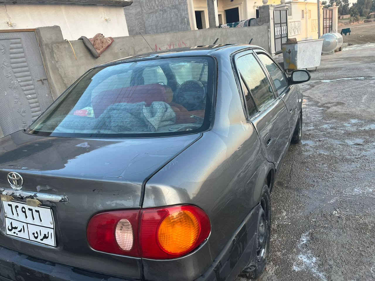 كورلا1997 كير عادي منضومه تبريد جديده تبريد ثلج محرك بي خيط تبخير كير عادي رقم اربيل صاحبها باربيل عندي رقمه وما متواصل ويا كهربائيات فول 
السعر27وبيها مجال 
مكاني تكريت العلم
***********
