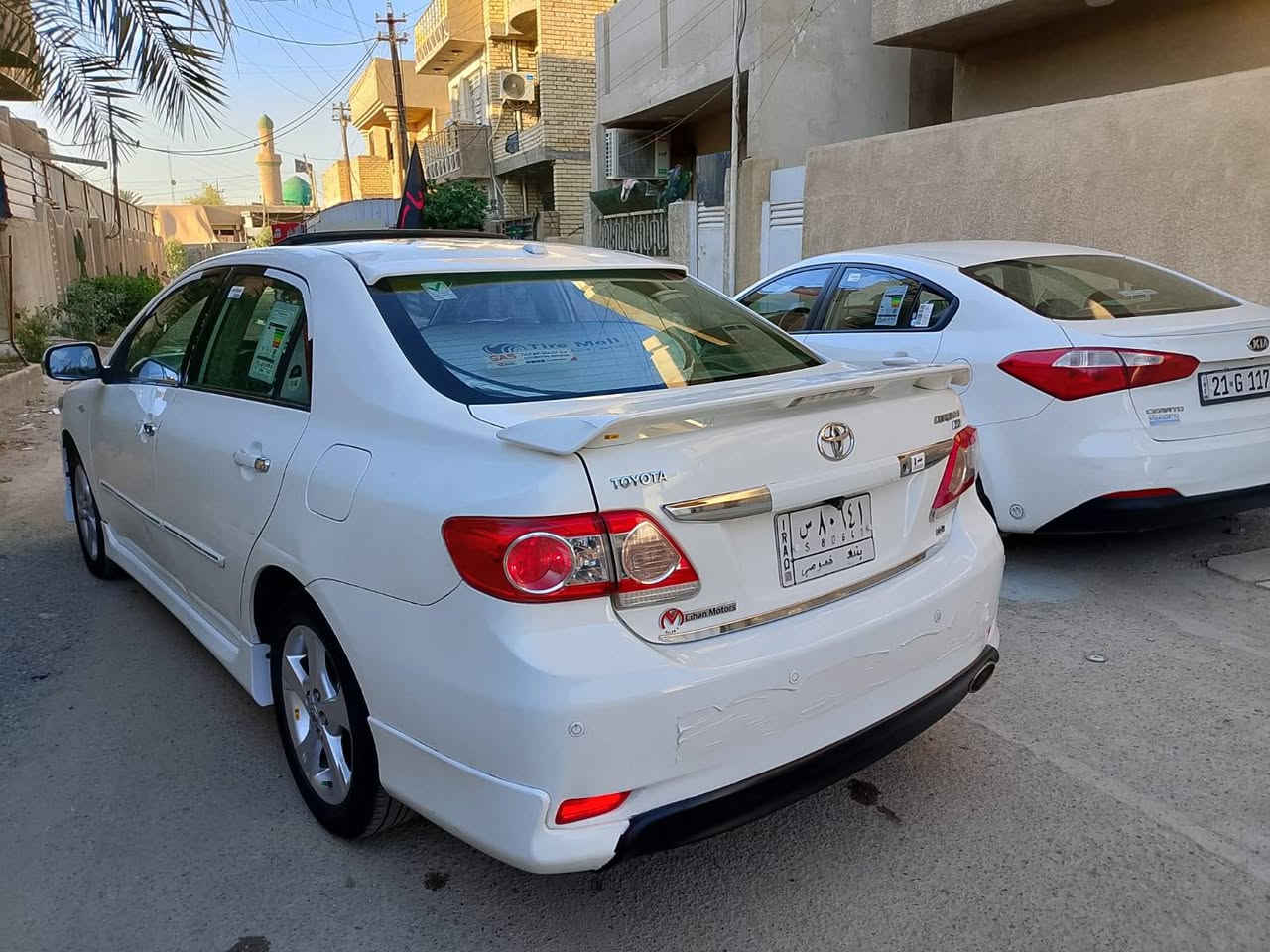 سلام عليكم اخوان كورلا للبيع
فئةGLl يعني فووووول مواصفات 
سياره 2008 محدثة 2013 
سياره سلايت روف فتحه
حساسات ويل كب 16 سيارة خمسه ويل كب
شنايزات و زوائد تبريد لمس 
اشاره با مرايه تحكمات ستيرن 
سياره بيه منضومه غاز 
سياره صدر جديد باتري جديد 
سياره لاتنقيص ولا تبخير 
تبريد ثلج سياره خير من لله
سياره بيه ملاحظات 
سعر سياره 112 و بيه مجال حك الجيه
العنوان بغداد ***********
