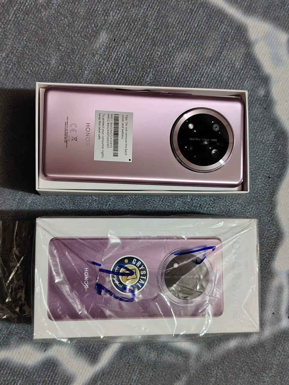 سلام عليكم
هونر x9 c لون بنفسجي
ذاكره 256 رام 12
بطاريته 6600 شحن سريع 66
جهاز ابو الضمان
ملحقاته كامله
سعره 300 او مراوس
عنواني حله حي الإمام علي


**إذا كنت صاحب هذا الإعلان وتريد حذفه لأي سبب، رجاءا أرسل رسالة إلى الدعم الفني**