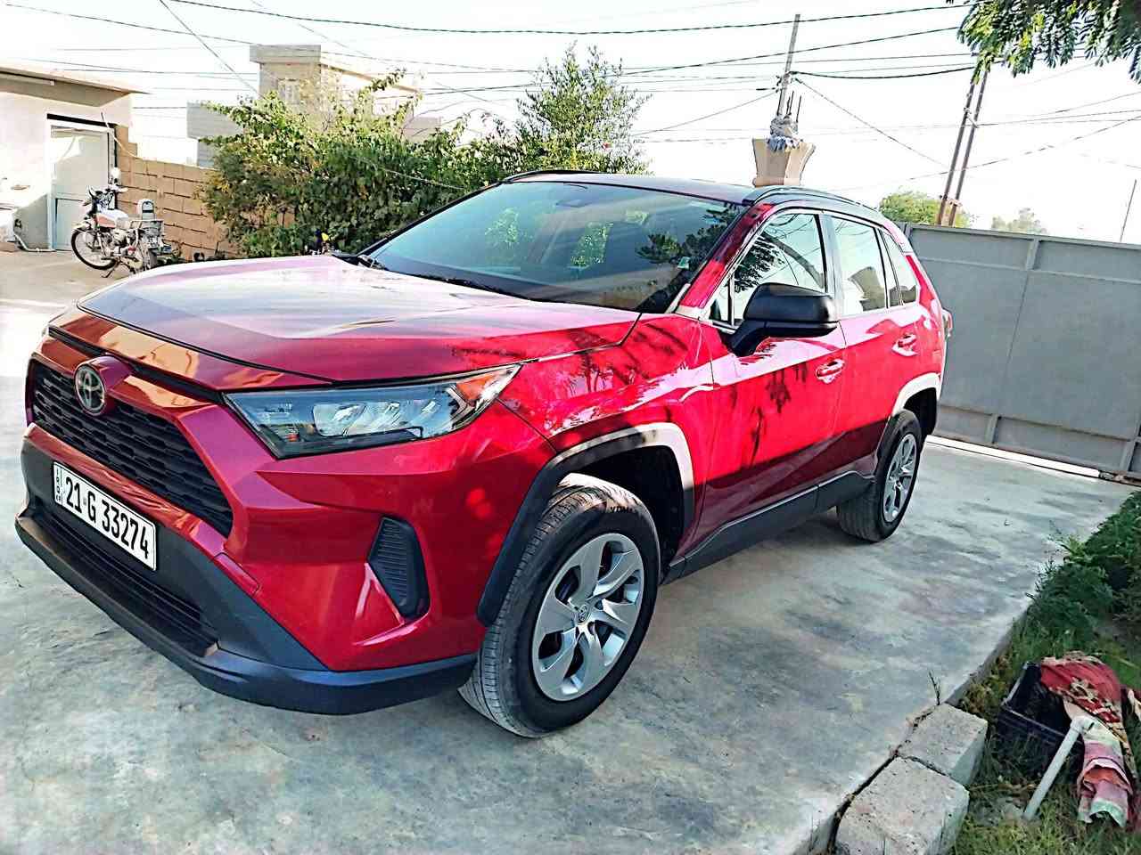 Rav4 Le 2021
سيارة تبريد ثلج محرك وگير بالشرط سليمانية لون ماروني ٤ تايرات جديد وصدر جديد بس بونيد مبدل تجاري سيارة جديدة 
١٩٥ $ وبيها مجال
***********
