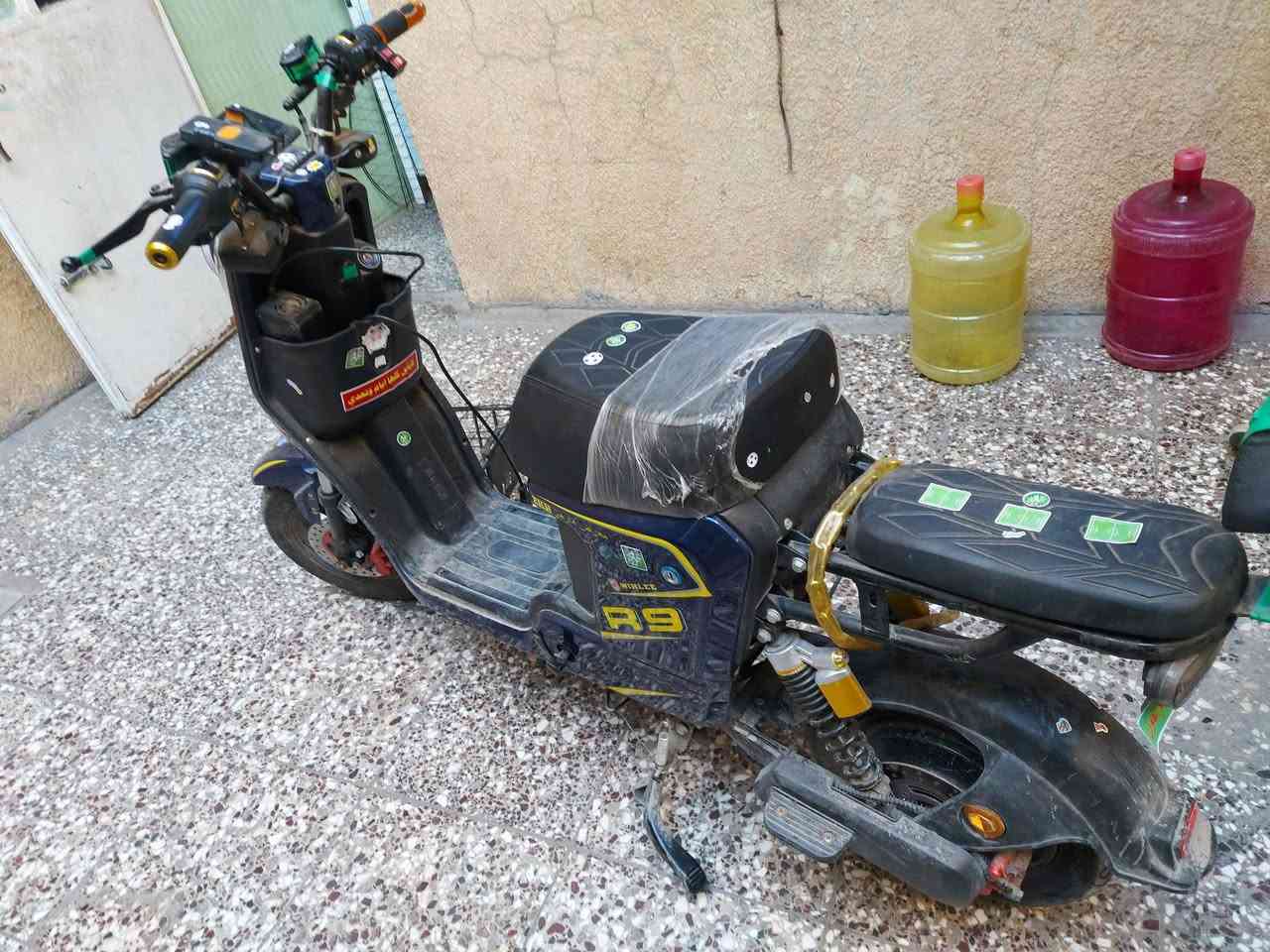 سلام عليكم دراجه آر 9فول مواصفات موديل 2025. 5 بطاريات دبل اشارة اضائة لد نضام ار البك سلته تجي وياه 3نمر لان مبدل عقل جانت اربعه بصمه وكارت وسويجين
شاحنه كلشي موجود بريكات دسك هايدروليك دراجه كلش حلوة بريك شحط بلمكان تواصل *********** سعر 400 قفل+بيه بلوتوقطث وصوته عالي كلش وتخبل
