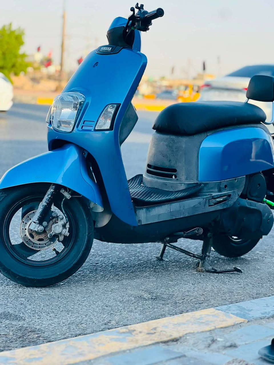 سلام عليكم دراجة بوليسي للبيع نوزل نوزل سعر 900وبيهة مجال الدراجة مكفولة ملاحضة شاشة فقط مكسورة مكاني بصرة رقم ***********

