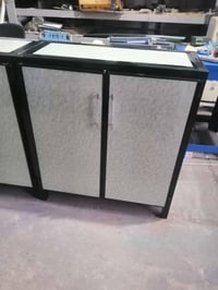 كازمه ألمنيوم • ٤رف • ١م×٩٠سم