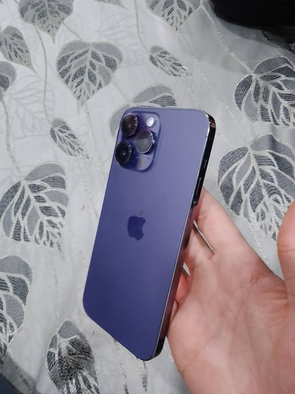 ايفون 14برو ماكس 128 دبل سيم za نضافة 90% جهاز ما مفتوح حصرا بطارية 85 بلادي خاص مقفول التواصل عبر الرقم او وتساب *********** مكان موصل السعر 750,000
