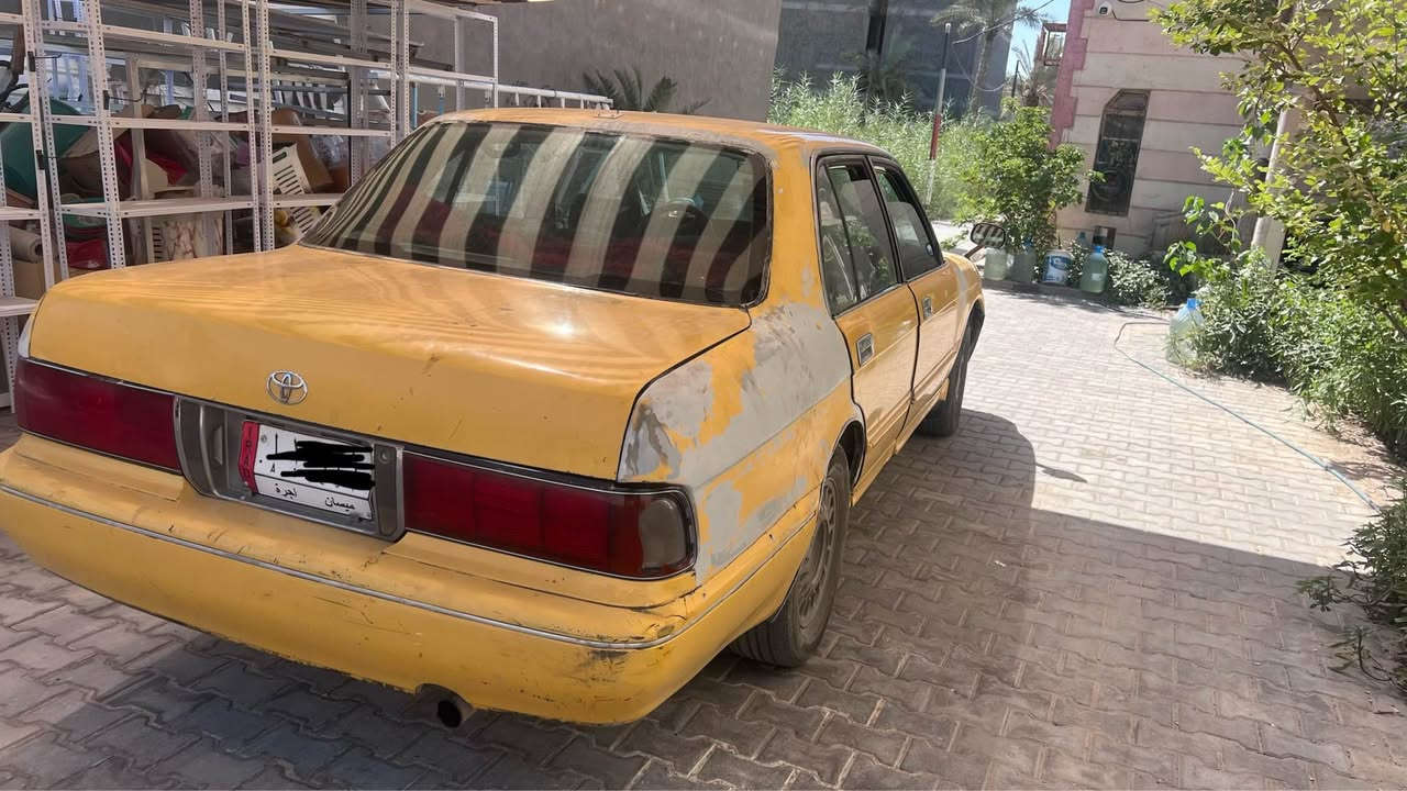 سياره جاهزه من كير ومحرك وحداديه دشبول غرفه كله توه مرتبه التبريد هم جاهز بس صار ضعف بلكمبريسر تبريده خفيف كهربايات جاهزه رقم ميسان اليف سنويه منتهيه مصفره هيه وغرامات ٣٥ بيه مجال للجيه بسيط 
للتواصل وتساب *********** البصرة, العراق
