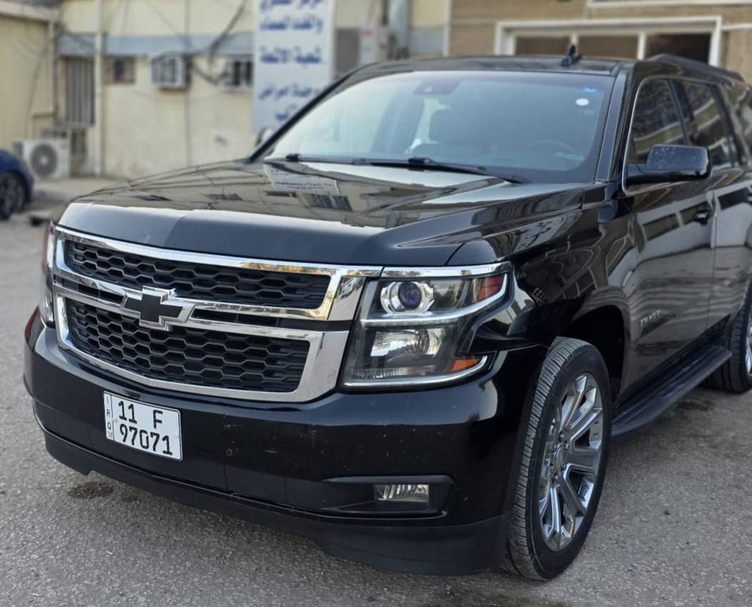 تاهو  موديل 2016 LT 
مواصفات ltz  وارد امريكي كلين بيها طخه بسيطه بين الباب والجاملغ واضحه بالصور ترجع بارد  دواخل كفاله  سياره جديده مال بيت احله من الصور
مكينه ٥٣٠٠وكير وحداديه وتبريد كفاله على وضع الشركة 
مواصفات LTZ فول. للاخير
فتحه + بصمه + اربع بيبان بصمه + داخل جلد + كراسي كهرباء + رادار امامي + كشن حار بارد + رادار جوانب + حساس خلفي + حساس امامي + قاصه + جنطه كهرباء + سبعه راكب + داخل كشن منفصل vip + دڤيدي بل سقف + كشن خزن ممري + سستم صوت بوس +اشاير بل مري + كامره خلفيه + فول تحكمات
ماشيه 112 mi  
مكينه ٥٣٠٠ 

مكان السياره الحله شارع ٤٠
للستفسار  ***********
*********** واتساب موجود
