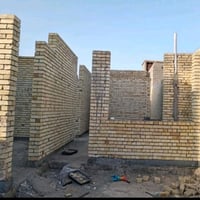 هيكل للبيع 200م (مكاتبه فقط)  الاساس رفت البناء طابوق  خدمات كامله ماء...