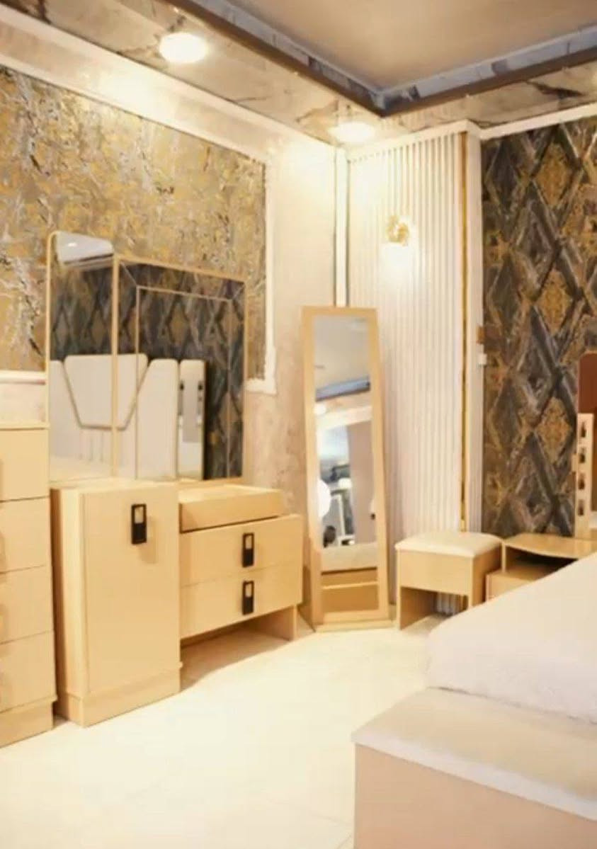 ⭐️تم تفريغ  غرفة موديل ⭐️🦋هيرا 🦋
⭐️تم تفريغ  غرفة موديل ⭐️🦋هيرا 🦋
كنتور مع ملحق 3امتار  و40 ارتفاع 220
💎متكون من 10قطع 
💎ميز تواليت 
💎كومدي عدد 2
💎سرير خزان 
💎مراية 
💎شازلون  خزان
💎درور مجرات 
✍️ملاحظة الظهر بلوك 
برغي مع چوي حديد 
السعر مليون ونص مع التوصيل والشد


**إذا كنت صاحب هذا الإعلان وتريد حذفه لأي سبب، رجاءا أرسل رسالة إلى الدعم الفني**