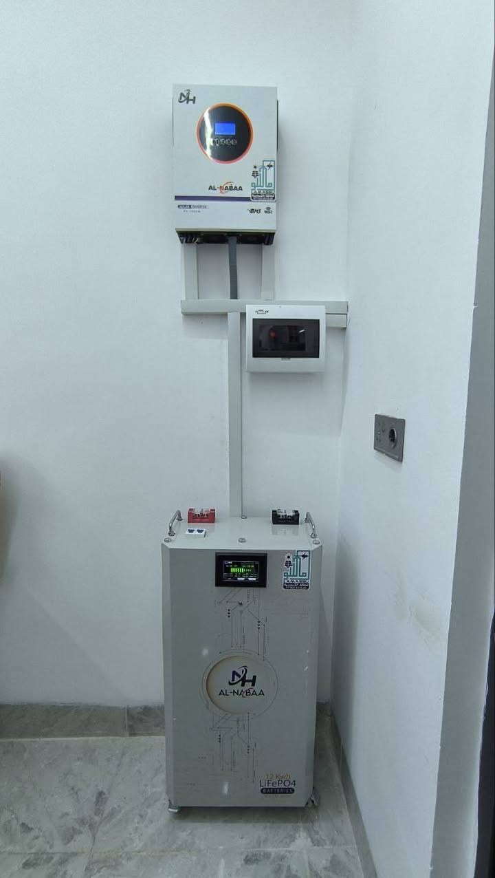 بسم الله الرحمن الرحيم
بفضل الله ثم عونه 
 تم تنصيب منظومة طاقة شمسية من قبل كادرنا المتميز ⚡
_اللواح 600 واط ضمان 15 سنة 📍
_بطارية 16 كيلو واط ليثيوم ضمان 6 سنوات📍
_انفيرتر 6 كيلو واط📍
_ ضمان استبدال حقيقي + صيانة 📍
_ البيع بالنقد والاقساط  📍
شركة النبع الهادر للطاقة الشمسية فرع الطوز  
للتواصل :  ‏‪0771 645 3473‬‏
