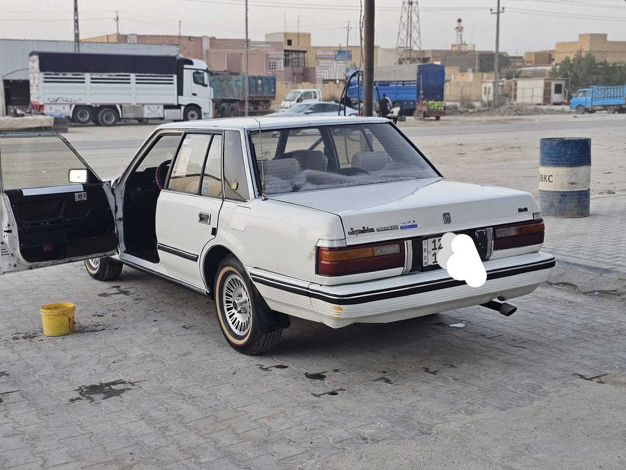 سوبر 85 رقم نينوئ انكليزي
حداديه تخم تاير جاهزه تبريد نقص
مابيهه ظربه ومصبوغه دواخل جديده
مكينه 2500
مكانهه سوق الشيوخ السعر. 48
***********
