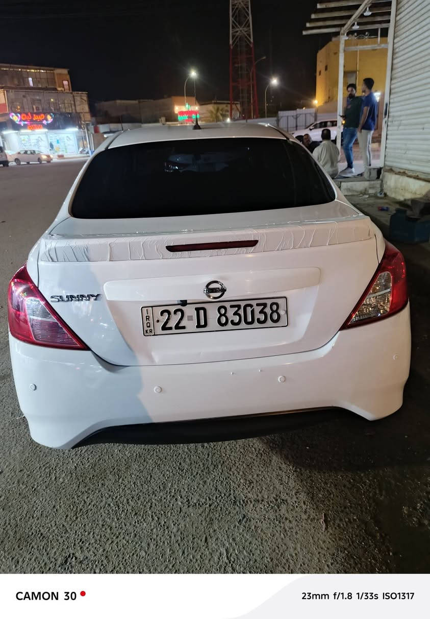 نيسان صني 2023 كفاله عامه عده شخط بل مدكر الخلفي ماشيه 72 الف السعر 117 وبيها مجال قليل
سيارة جاهزة محرك كير كفاله تبريد حداده خير من الله 
العنوان المعقل دور الهنديه ***********
