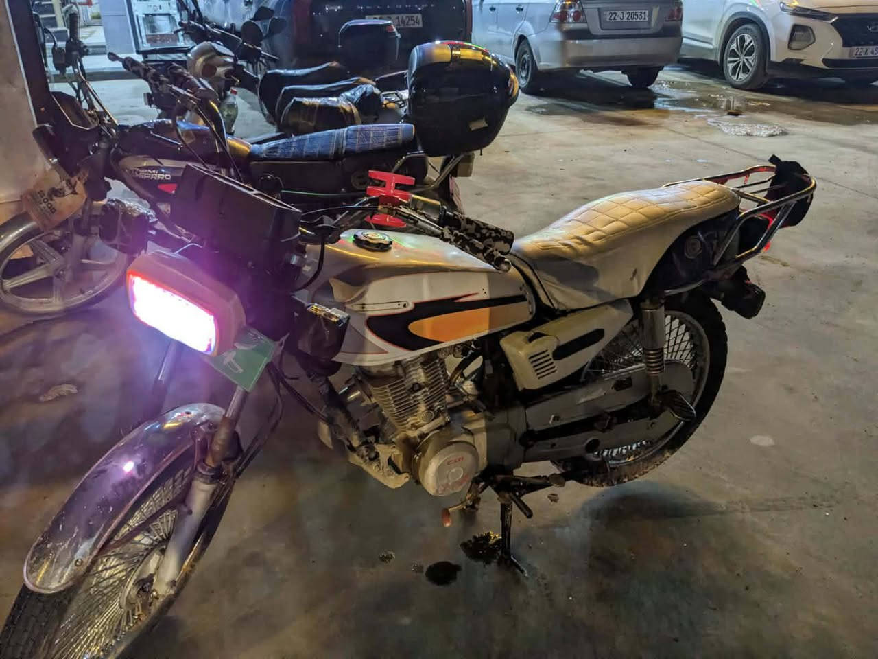 دراجه اربعه كير للبيع السعر 250 معمر مره وحده شلعه ومعدل قويه /المكان ناحيه بحشيقه/رقم صاحب الدارجه ***********
