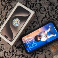 آيفون 15 برو ماكس • كامل ملحقات • زعفرانية