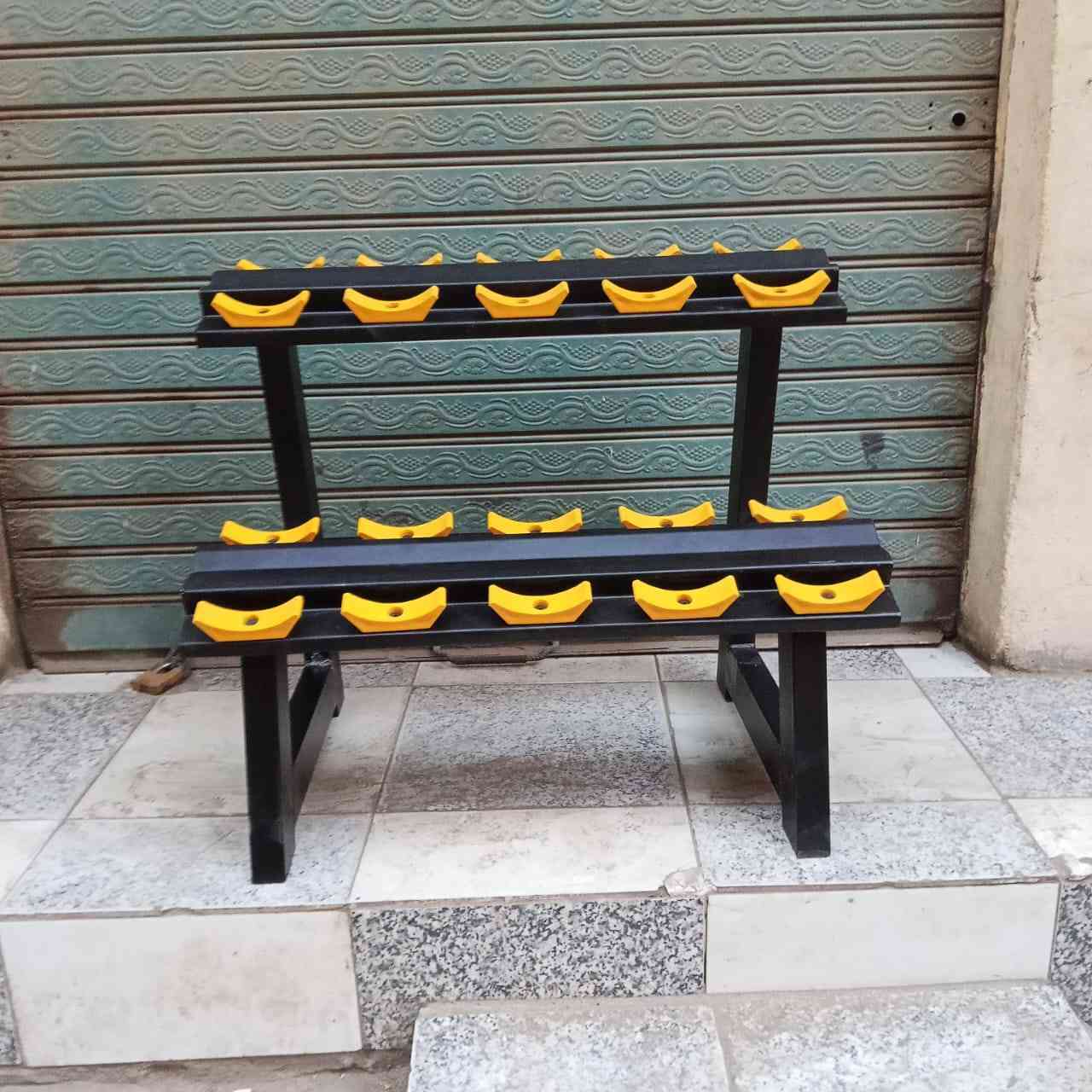 🔥 حامل دنابل حديد تقيل – ثبات وأمان في الجيم 🔥
لو بتدور على تنظيم وشكل احترافي لجيمك 💪
حامل الدنابل ده هو الحل المثالي 👇
✔️ خامة حديد قوية جدًا تتحمل الأوزان الثقيلة
✔️ تصميم عملي بيشيل عدد كبير من الدنابل
✔️ قواعد ثابتة لثبات كامل أثناء الاستخدام
✔️ دهان إلكتروستاتيك ضد الصدأ
✔️ مناسب للجيمات والكابتن في البيت
💥 خليك دايمًا منظم وجاهز للتمرين بأفضل شكل
📞 للتواصل وطلب المنتج:
01055217500 (واتساب وموبايل)
🚚 شحن لجميع المحافظات#جيم #معدات_جيم #دنابل #حامل_دنابل #تجهيز_جيم #Gym #Fitness #HomeGym #كمال_اجسام #حديد #تمارين #معدات_رياضية #بيع_معدات_جيم #EgyptFitness


**إذا كنت صاحب هذا الإعلان وتريد حذفه لأي سبب، رجاءا أرسل رسالة إلى الدعم الفني**