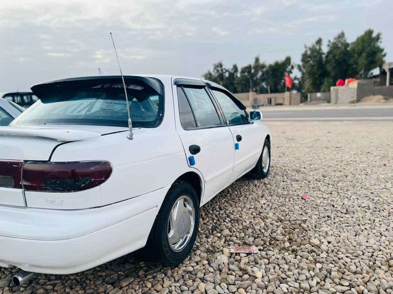 كيا سيفية للبيع
موديل 1996
كير اوتماتيك 
رقم بغداد دولي 
سنوية مشروع وطني 
هزة جديد 
تخم تاير جديد 
كهربائيات كله شغاله 
كفالة عامة من ضربة وكص 
صبغ جمالية فقط 
مكينة مسكر 
صدر أمامي وخلفي جديد 
***********
مكاني بابل شوملي 
السعر 38 بيه مجال بسيط
