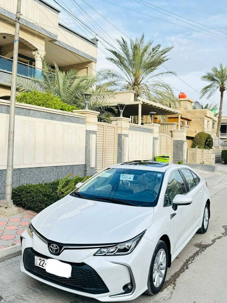 السلام عليكم
كورلا ياباني 2024  بانزين خليجي وكاله ساز بالضمان( ماشيه 20 الف )
كفاله من كلشي ماعدا ملاحضه بسيطه بعدها بحاله الزيرو   

السعر/177$
هاتف/***********

مواصفات فول معروفه 
———————————————————
بصمة تشغيل
بصمه ابواب
فتحة سقف سلايد
شاشة جبيره 
شاحن وايرلس 
نضام ايكو+سبورت
كشنات كهرباء
تحكمات ستيرن جهاين
كامره خلفيه
حساسات خلفيه +اماميه
مانع انزلاق 
تحديد مسار
ارضيات وعداتها وبصمتين بعدهن على الزيرو
