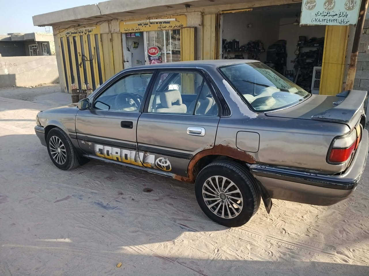 السلام عليكم  
كورلا للبيع موديل 91
سعر 38 وبيه مجال 
تفاصيل اكثر اتصل 
***********

مكلف بل نشر
