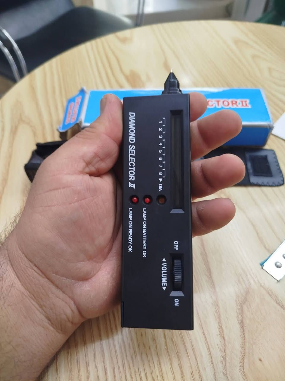 جهاز فحص احجار كريمه أو الماس سعر 25مع توصيل


**إذا كنت صاحب هذا الإعلان وتريد حذفه لأي سبب، رجاءا أرسل رسالة إلى الدعم الفني**