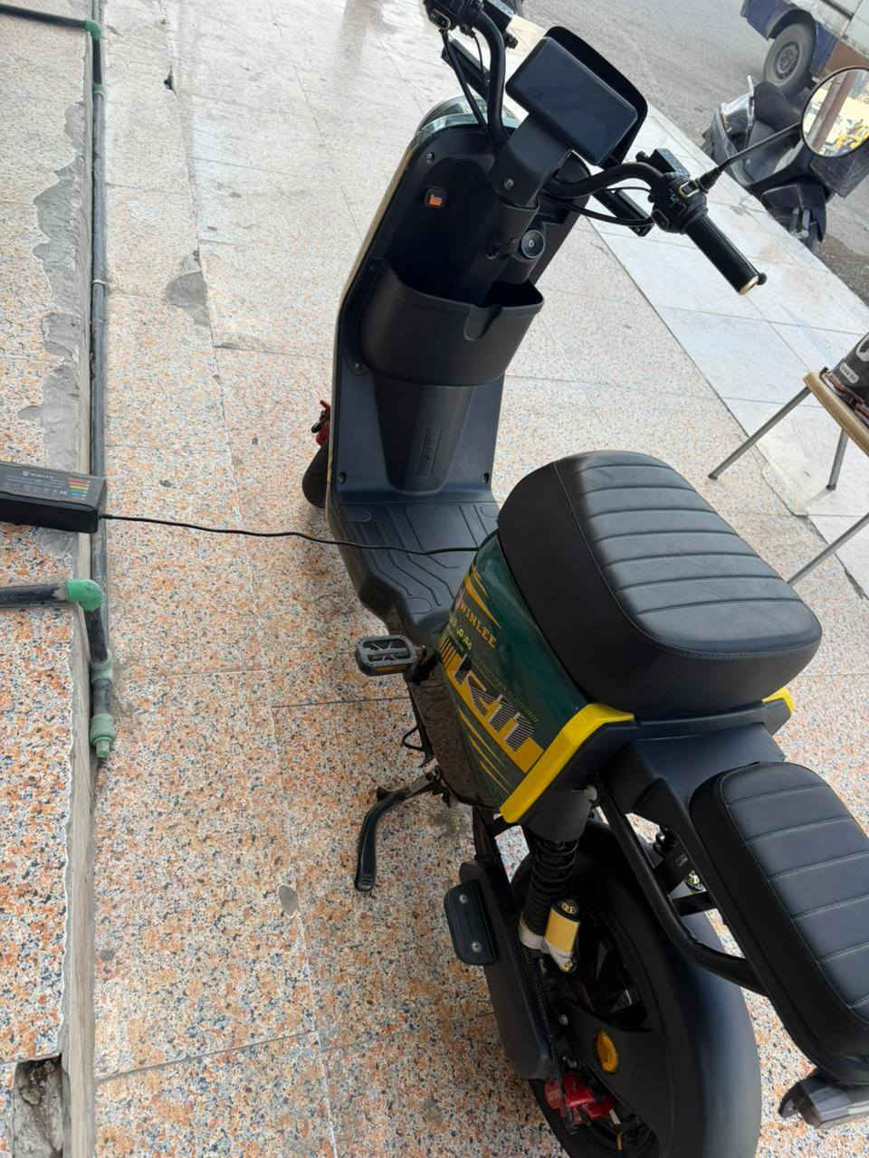 سلام عليكم
دراجه شحن R11  جديد نضافه ١٠٠ بل ١٠٠ كامله مكمله اي خلل ماكو ودراجه كلها شغاله واستخدام كلش بسيط ومده قليله 
تأخذها على الفحص شرط 
سعر ٦٠٠ ألف وبيها مجال 
الاستفسار ***********
عنوان بعقوبة فلكة الأمين
