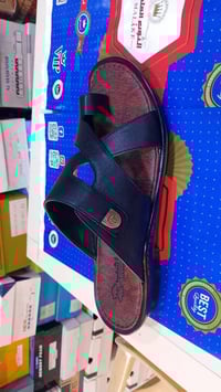 شحاطة مواهب • جلد طبيعي • مقاسات ٤١-٤٥