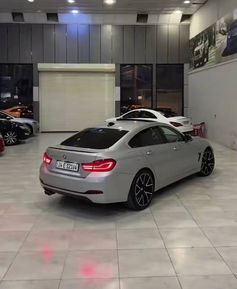 BMW 430i Coupe موديل 2018
• رقم دهوك
• رقم وسنوي جديد
• 5 ورقات غرامة فقط
المواصفات:
• كشن خزن
• كشن كهرباء
• كشن جلد مع هيتر
• مواصفات فول فول
• سيارة سلايد
• 4 تايرات ويا ويلاتها، نظاف وجدد
• ستيرن ويل سيستم
• صبغ أوروبي أصلي 3 قطع

• محرك 4 سلندر 2.0 تيربو
• قوة تقريبًا 252 حصان
• كير أوتوماتيك 8 سرعات
• أوضاع قيادة (Eco / Comfort / Sport)
• تحكم من الستيرن
• نظام Traction Control
• ABS + ESP
• مرايا كهرباء
• سنسرات
• مكيف أوتوماتيك
• إضاءة LED / Xenon
• سيارة ثابتة بالطريق وسواقتها ممتعة
سعر 180
غرامه 5 ورقات تقل من السعر دهوك, العراق


**إذا كنت صاحب هذا الإعلان وتريد حذفه لأي سبب، رجاءا أرسل رسالة إلى الدعم الفني**