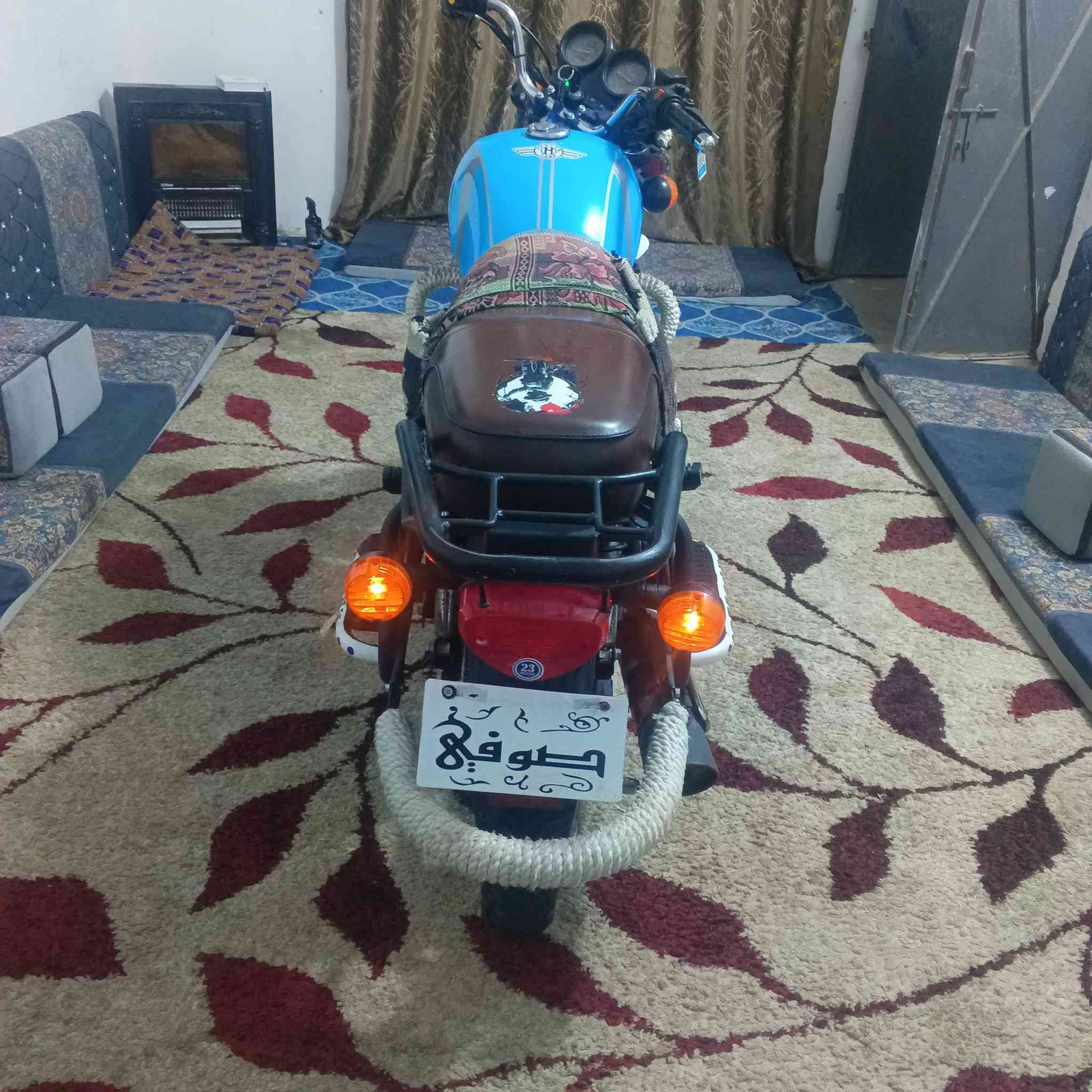 سلام عليكم دراجه دايون نفخ موديل 23 مكفوله محرك 200 اوراق أصولي 
للاستفسار ***********
