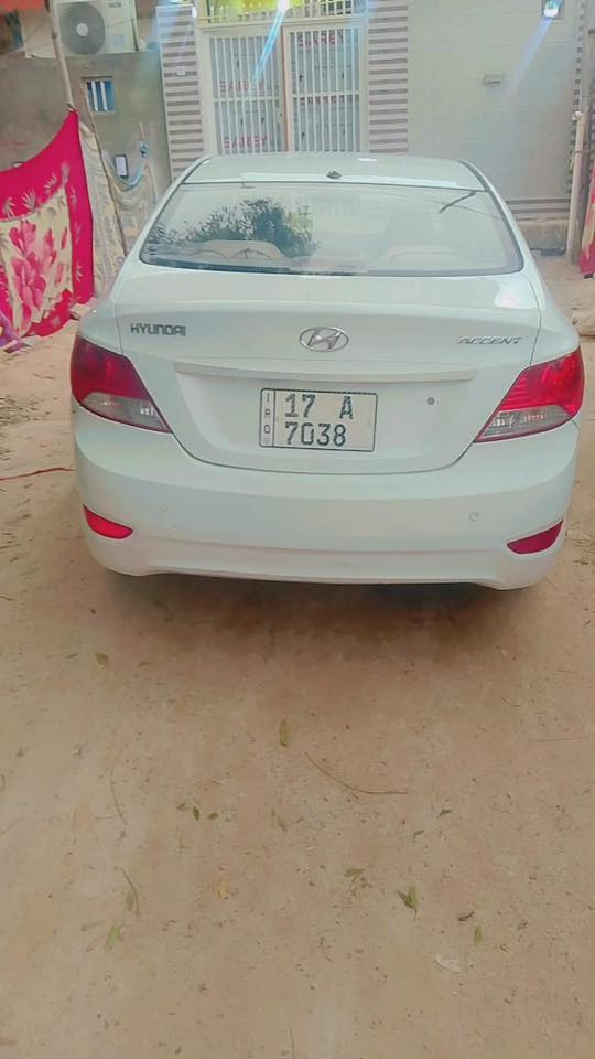 سلام عليكم سيارة أكسنت مضلع مديل 2012 گير ومكينه مكفولات
حداديه 100/100 مكينه1600

رقم نگليزي سيارة بسمي مشروع وطني  ***********سعر 80وبي مجال العنوان نجف
