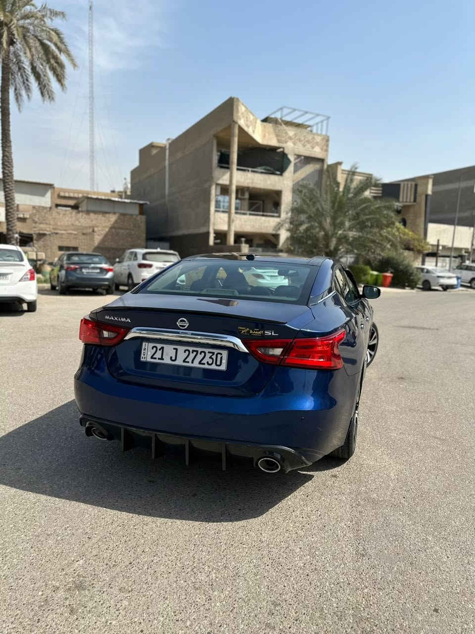 السلام عليكم 
نيسان مكزما 17 
للبيع او مراوووس ..🔵
فول vip 
حادثها من امريكا جاملغ خلفي و بالعراق صار بيها باب خلفي جهة السايق و بنيد و جاملغ جهة الصدر  

مراوس ب كادنزا او فورتي او نيسان سني او النترا او سوناتا 

للاستفسار 
***********
