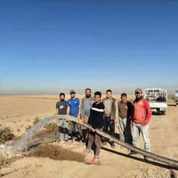 منظومة طاقة شمسية • مضخة 25حصان • قضاء الحويجة