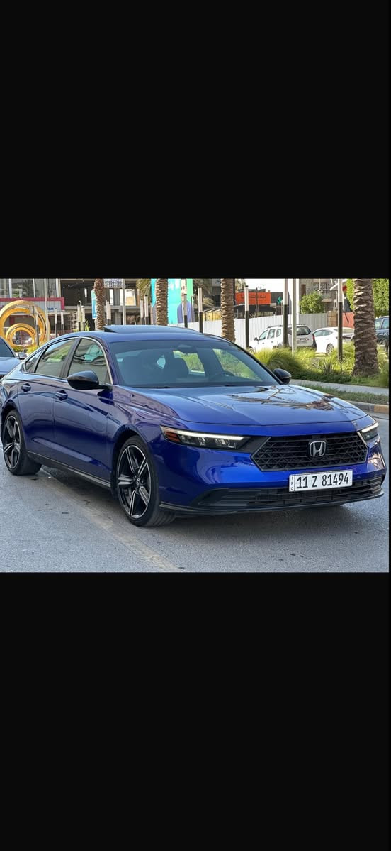 للبيع فقط
هوندا اكورد هايبرد
السعر  169 
الموديل :2023.
سبورت فول مواصفات 
 الموقع: بغداد – حي الجامعة
⏱️ المسافة المقطوعة: فقط 16000 الف ميل 

⚙️ الفئة: Sport – فول مواصفات
 الحالة: ممتازة جدًا، استخدام خفيف ونظيف من الداخل والخارج
 المواصفات البارزة:
محرك قوي واقتصادي
tشاشة وسطية لمس حديثة
نظام تشغيل ذكي (زر تشغيل – بصمة)
كاميرات 360° وحساسات أمامية وخلفية
فتحة سقف – جناح خلفي رياضي
 السعر المطلوب: 169  بيها مجال بسيط
 للتواصل:
***********او ***********

