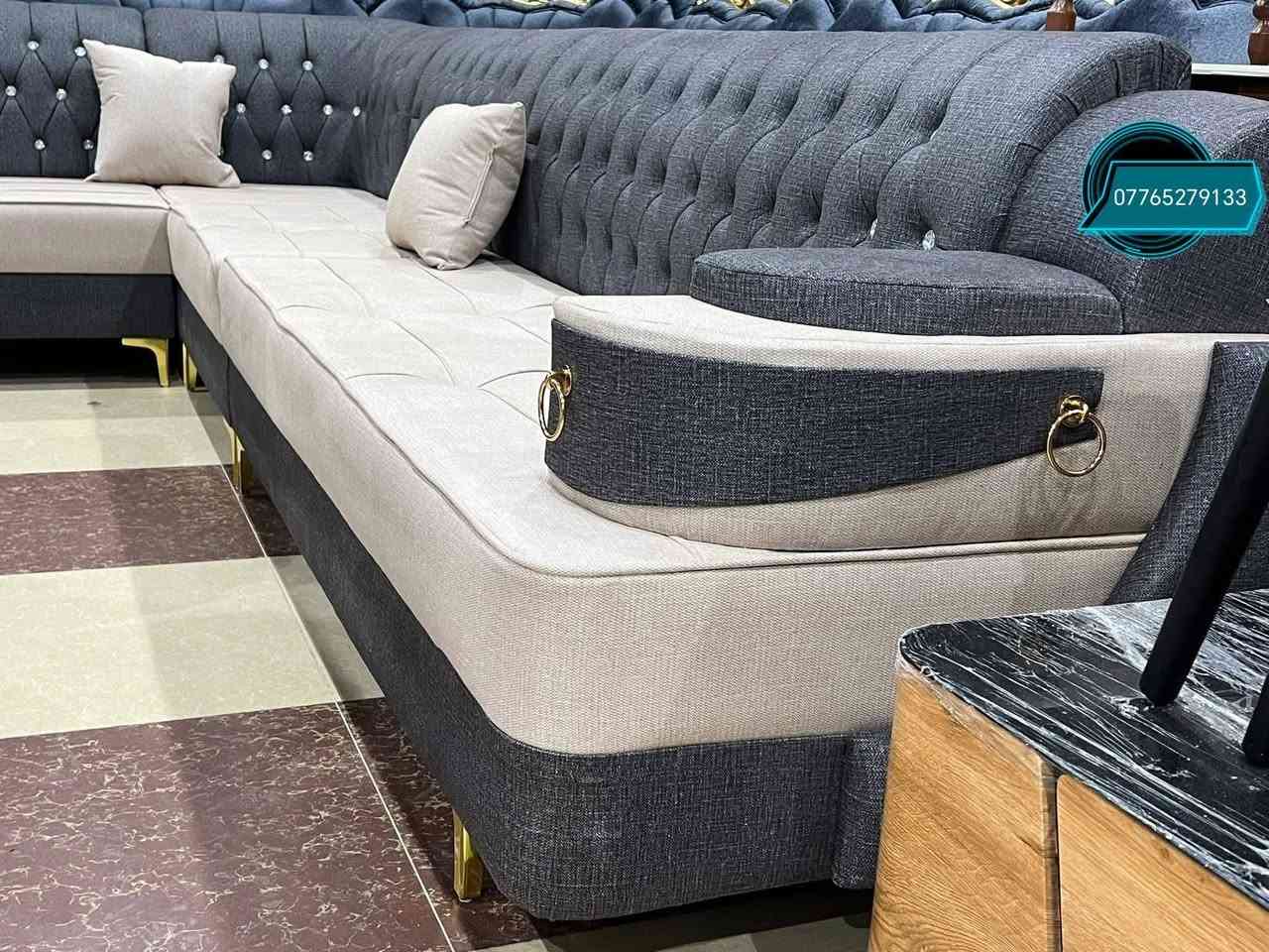 يعلن معمل ومعرض الامير عن نتاج بضاعه جديده من الدواوين وبسعار مناسبه جدان 320  القياس 7متر 10نفرات وضمان حقيقي لمدت 5 سنوات اي ستفسار تفضلو المراسلتنا على صفحه او التصال على الرقم التالي ***********
