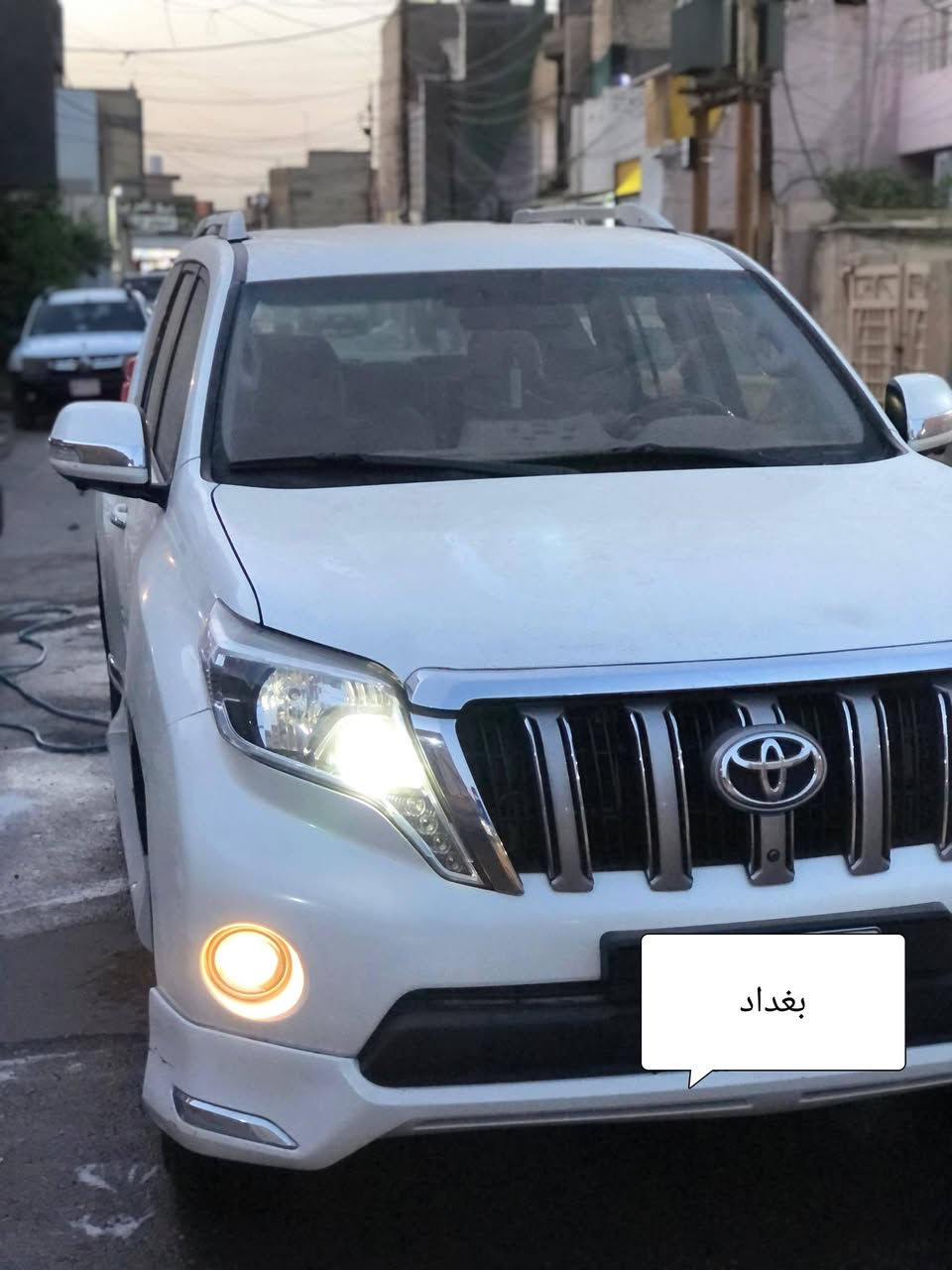 برادو موديل 10اربعه سلندر رقم بغداد محدث بجم 17والقديم موجود مكفوله من الصبغ باستثناء الدعاميه الخلفيه التحديث سياره جاهزه تخم تاير بريجستون السياره سبير دفن مكان السياره بغداد 
السعر 210
للاستفسار اكثر الاتصال على الرقم 
***********

