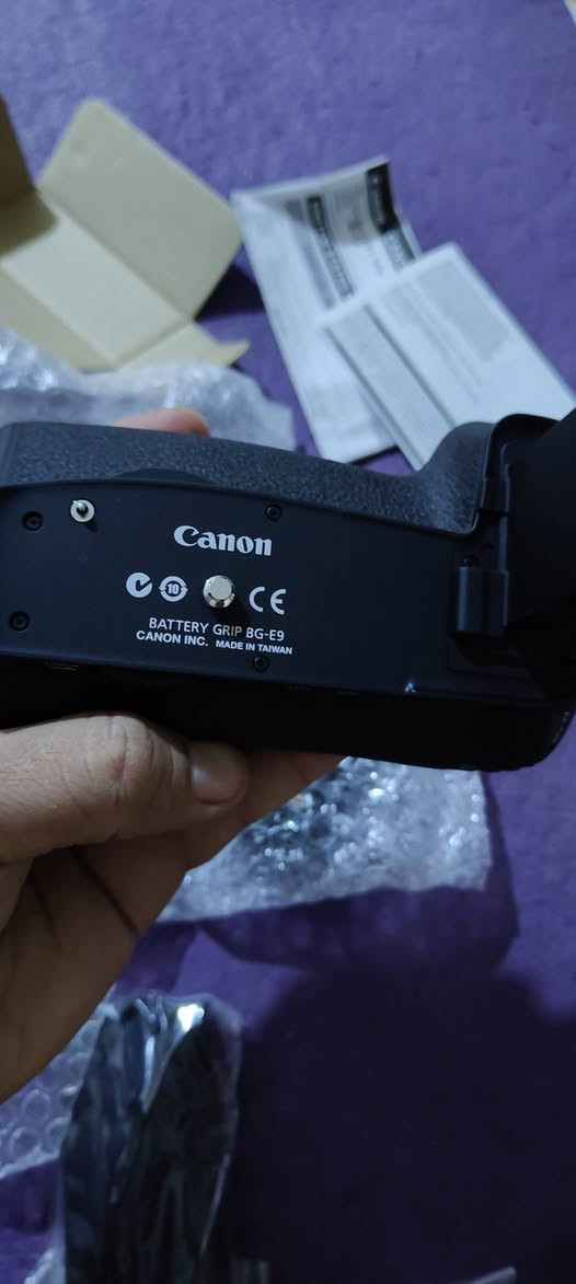 گريب باتري كانون اصلي التوافق 60D


**إذا كنت صاحب هذا الإعلان وتريد حذفه لأي سبب، رجاءا أرسل رسالة إلى الدعم الفني**