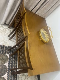 ميز طعام • ٣كراسي • امغربه