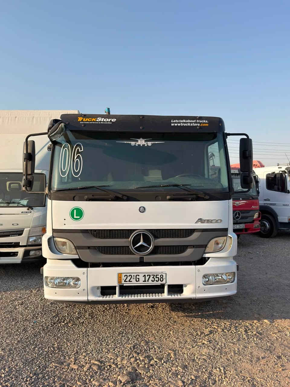 اتيكو ٢٠٠٦ فول موصفات
محرك 6 سلندر
حجم 1323
مسجل تنكر
مكفول محرك + كير + اكسل + شاصي 
سنويه جديد 
تبريد بلادي
قفل اكسل
حاف + دحديد سرعه
صوبه
خلفي جوبلس امامي ورك
جام كهربائي
عنوان السياره سليمانيه معرض ساباتي سليماني
***********

