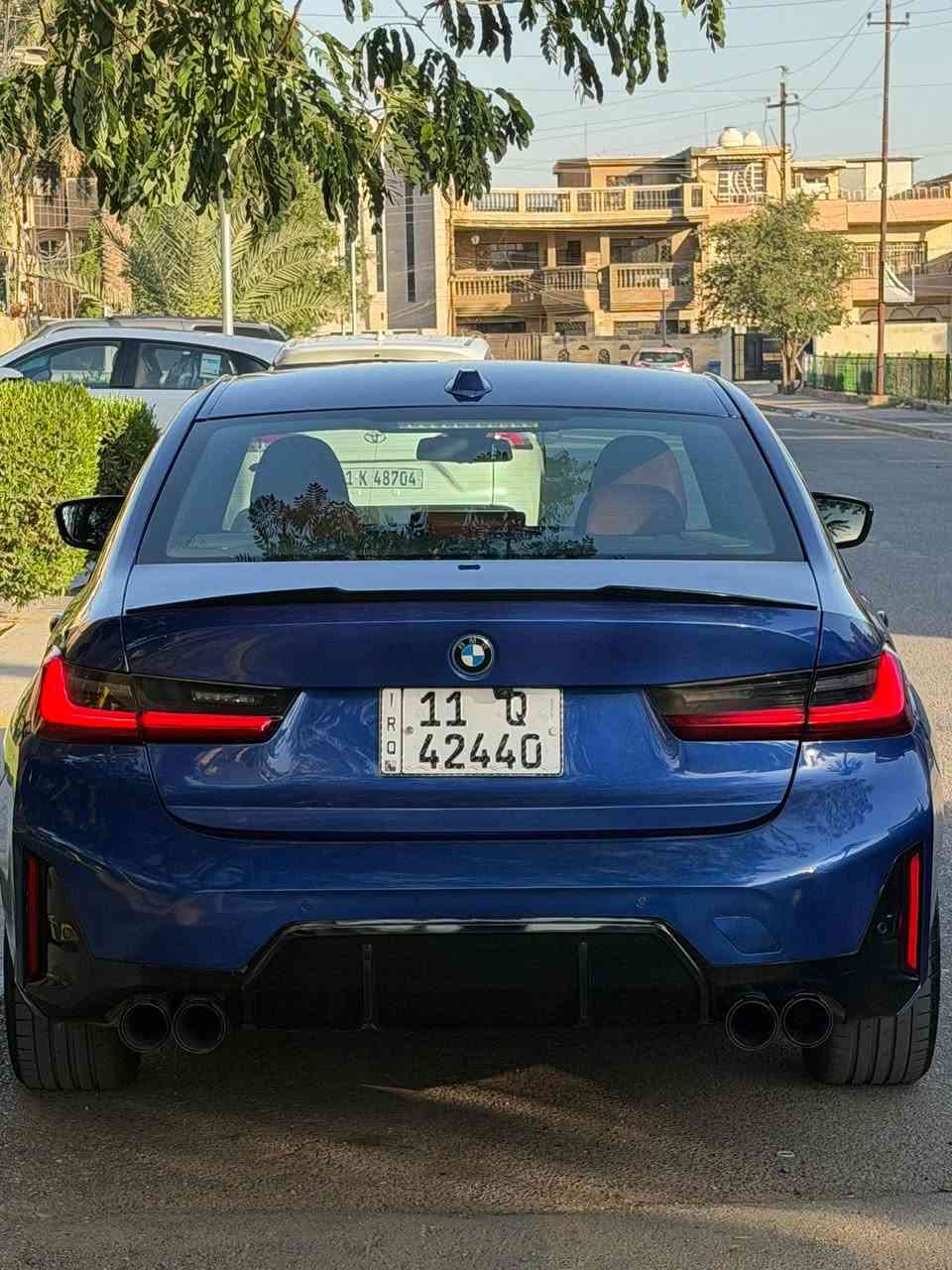 BMW 330e xDrive 2023 M Sport Full Option
داخل احمر ماروني
اللون ازرق Portimao Blue metallic
دفع رباعي xDrive – هايبرد تيربو مع خاصية Xtraboost
ويل M 19
فتحة سقف
Harman/Kardon
شاشات رقمية + CarPlay لاسلكي
مقاعد كهربائية مع ذاكرة وتسخين
تدفئة ستيرن
كاميرات وحساسات
Heads up display
السعر 33الف دولار وبيها مجال بسيط
0771 041 9111
