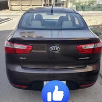 كيا ريو موديل ٢٠١٤ خليجية الدولية العراقية وبدون حادث بيها فقط باب الص...