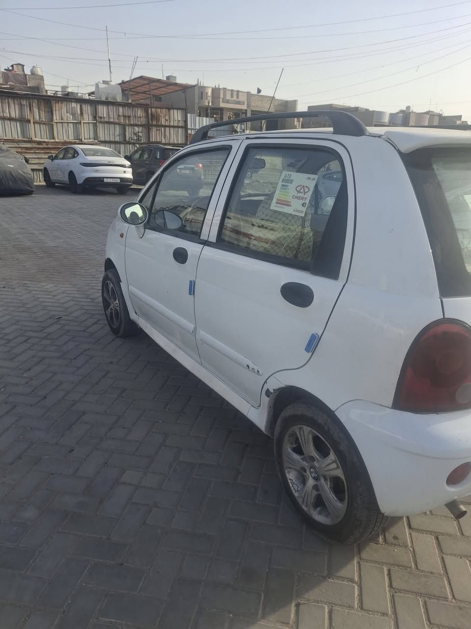 السلام عليكم شيري كيوكيو ٢٠١٢ كير مكينة نضيفات تبريد تدفة رقم بغداد نكليزي بئسمي تحويل ثاني يوم بيهة بارد كد جف بلجاملغ سيارةة نضيفة وحلوة وترايهة حلو  وغرفتهة كلش نضيفة العنوان بغداد مدينة الصدر الحبيبية ***********   السعر ٣٠ وبيهة مجال.    السيارة ماشية ٧٦
